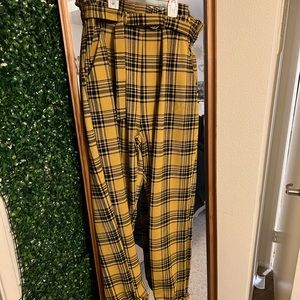 Plus Size Plaid Pants
